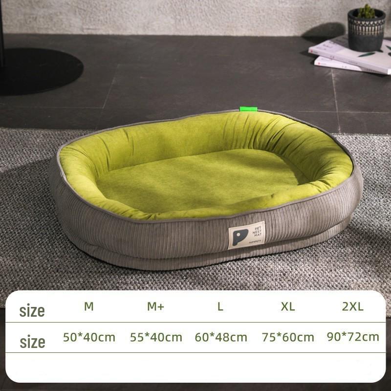 Year-Round Removable & Washable Dog Bed - Cozy Winter Warmth, Perfect for Small & Medium Dogs and Cats