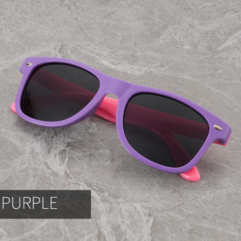 2024 Children's Color Blocked Sunglasses for Boys and Girls, UV Resistant Sunglasses for Babies, Summer Sunshade Glasses