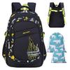 Fortulux Kids Backpack for Boys, Elementary School Students, with Chest Strap, Anti-Theft Alarm,