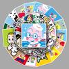 50 Japanese Trendy Brand Cartoon Journal Stickers for Children - Waterproof for Phone Cases & Luggage Decoration