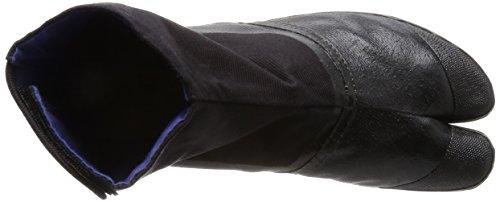 Moonstar Tabi Socks for Men and Women, Magic Fitter 5-Piece Set, Black, Size 26.0 cm, 2E