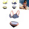Trendy 2018 Fashion Bikinis Set For Women With Push-up Padded Design And Polka Dots