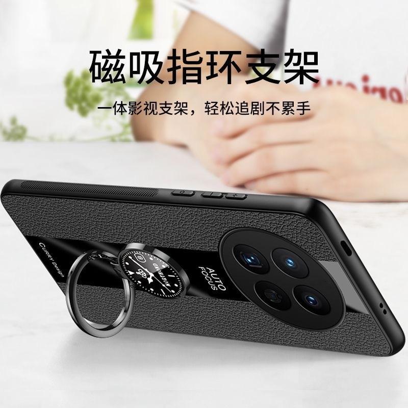For Realme 13 Pro Plus Case Magnetic Ring Case For Realme 13 Pro 5G Luxury Leather Capa Silicone Fashion Shell Shockproof Bumper