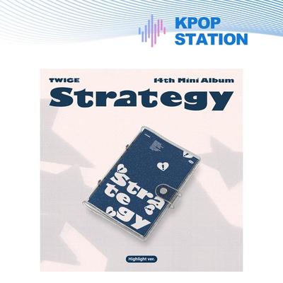 (+hediyelik eşya dükkanı) TWICE - 14. Mini Albüm [STRATEJİ] (Versiyonu vurgula.)