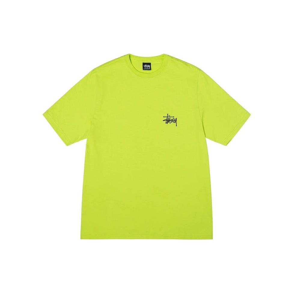 Stussy SS23 Podstawowy T-shirt Stssy z Logo Unisex 1904870