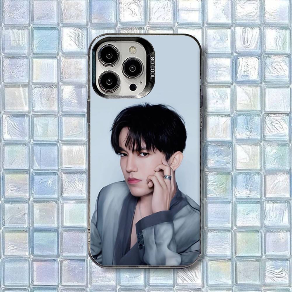 D-Dimash-h K-Kudaibergen Phone Case For iPhone 17,16,15,14,13,12,11,Air,X,XR,Pro,Max,Plus IMD Silver Shell