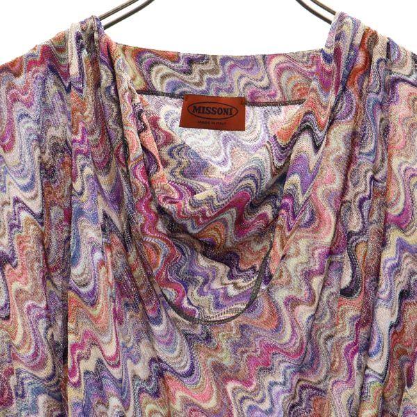 Missoni Made In Italy Overall Handle Long Sleeve Cut 40 Waist Belt Women Used