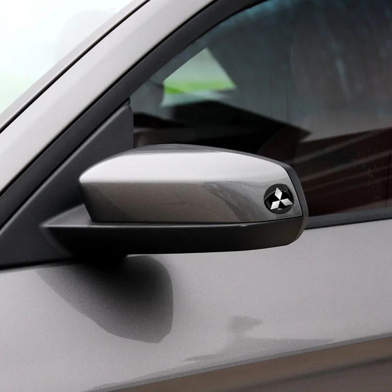 10ks Univerzální Dekorace Logo Auta Interiér Malá Samolepka Decal Pro Mitsubishi Lancer Montero I200 Pajero Eclipse Příslušenství