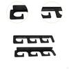 Fishing Rod Holders Organizer Wall Mounted 3 Rods Capacity Accessory Sturdy Easily Install Design