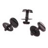 10Pcs Floor Carpet Mat Clips Twist Lock With Washers For E36 E46 3 Series E38 E39 5 & 7 Series Automobile Replace Fasteners