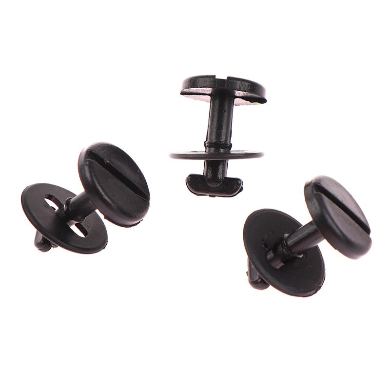 10Pcs Floor Carpet Mat Clips Twist Lock With Washers For E36 E46 3 Series E38 E39 5 & 7 Series Automobile Replace Fasteners