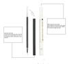 54 Stück/Set Japan Fine Point Stift 0,35mm Schwarz Blau Rot Tinte Gelstift Kugelschreiber Schule Büro Schüler Schreiben Schreibwaren Bedarf