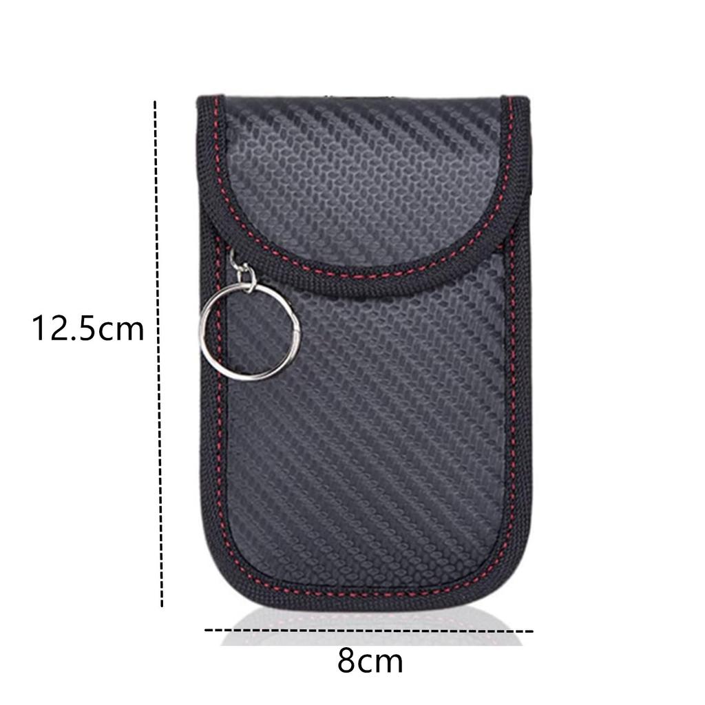 Carbon Fibre Colour RFID Car Remote Control Shield Key Pack Double Shield Signal Anti-radiation Anti-Theft Anti-Loss