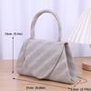 Rhinestone PU Tote Formal Evening Bag Lady Purse Elegant Wedding Party Clutches Female Cocktail Crossbody Shoulder Bag