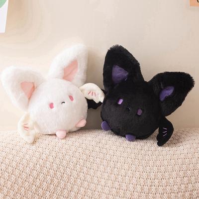 Halloween Round Rolling Bat Plush Toy Cartoon Cute Halloween Peripheral Plush Toys