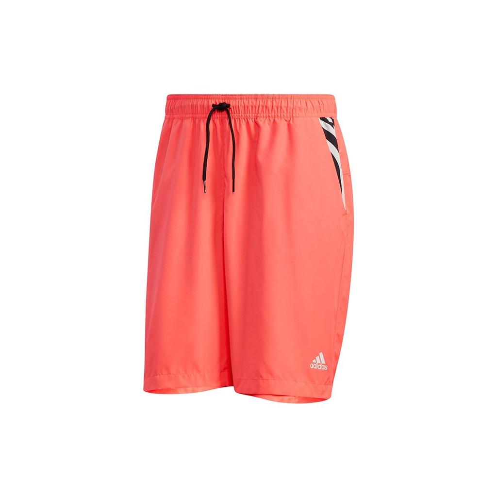 Adidas Casual Sport Drawstring Breathable Shorts Men Bottoms Pink GD4972