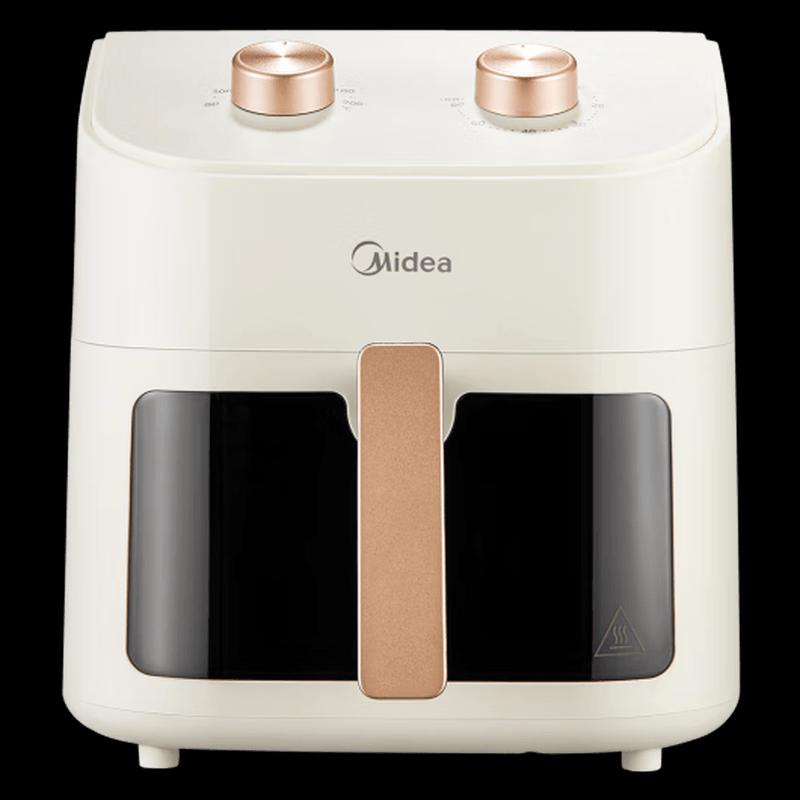 Midea 5L Visible Window Air Fryer Oven CN Plug (adapter Included)