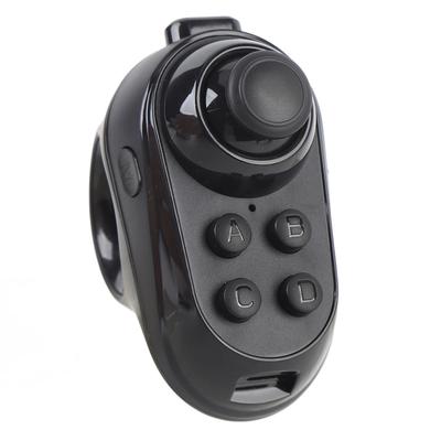 Gyűrű alakú Bluetooth VR távirányító Vezeték nélküli játékvezérlő Joystick táblagéphez, laptophoz, okostelefonhoz Szelfi Oldalforgatás