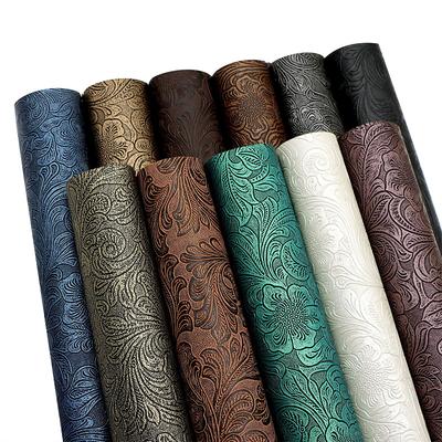 30x137cm Geometric Pattern Faux Leather PVC Synthetic Leather Fabric Sheets DIY Earrings Bags Sofa Furniture Making Crafts