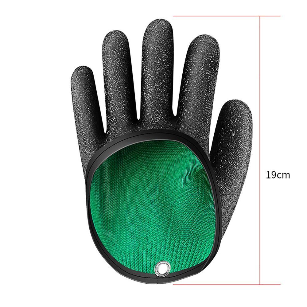 Fish Equipment Anti-Slip Fishing Gloves Full Finger Gloves for Left/Right Hand Fisherman Catching
