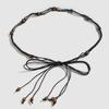 National Day Tourism Bohemian Ethnic Belt Accessories Women's Waist Rope Thin Retro Brown Vintage Decoration Dress