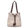 Canvas Shoulder Bag For Women With Vintage Print Casual Travel Organizer
