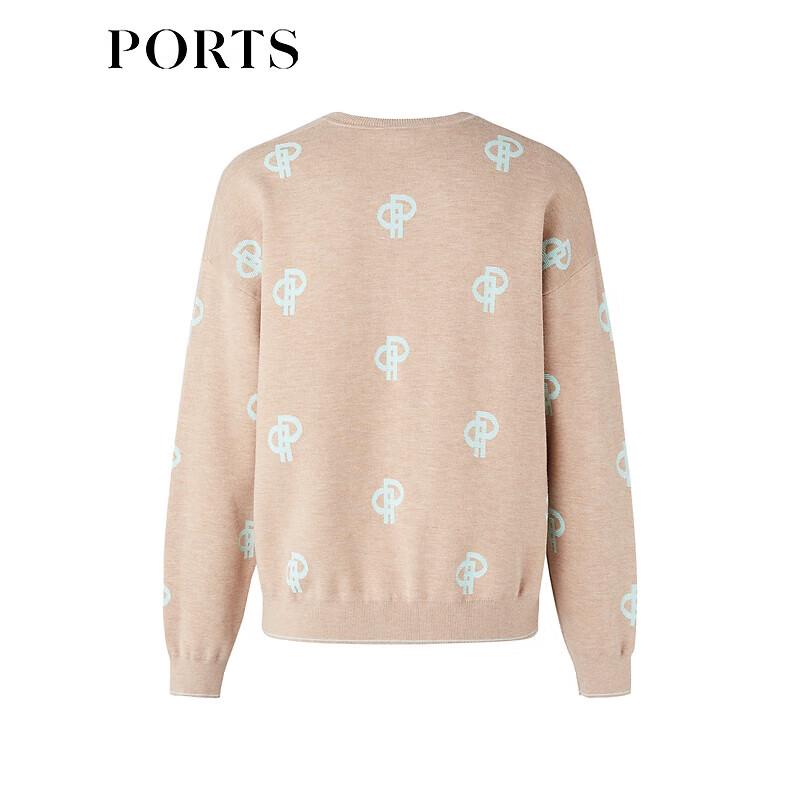 PORTS Women's Spring/Summer Embroidered Knit Sweater