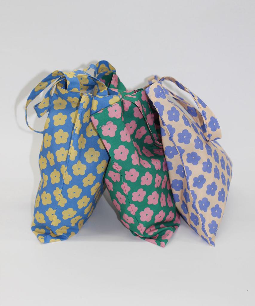 Youlikehome Flower Mini Tote Bag - Green
