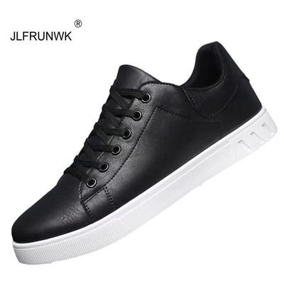 Men Casual Shoes PU Sports Outdoor Men Walking Shoe Four Seasons Sneakers Soft Bottom Plus Size