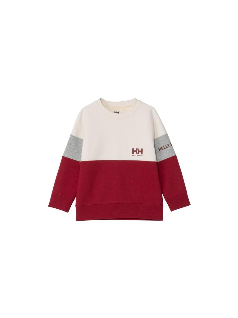 Helly Hansen K Tri Sweat Crew, Brick Red, 130