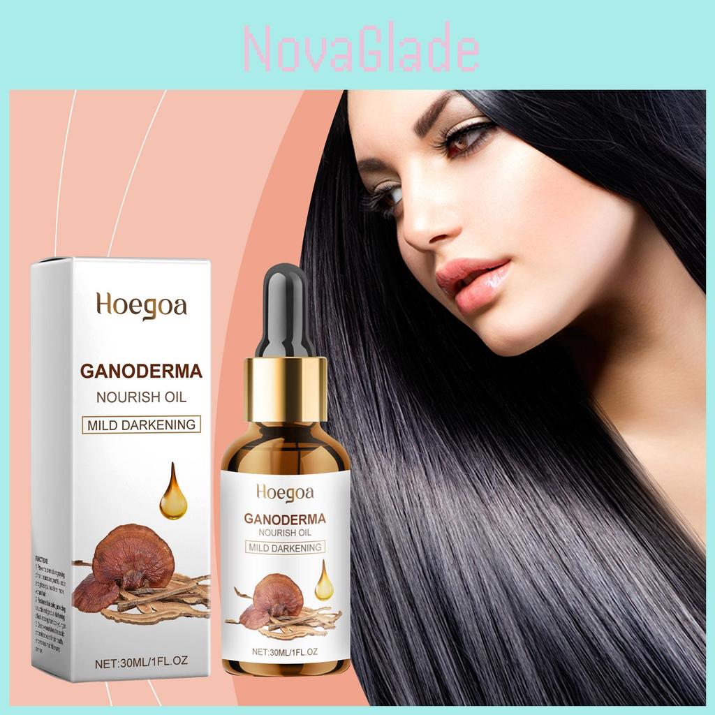 Hoegoa Nourishing Hair Essence Oil For Dry And Frizzy Hair Enhancing Smoothness And Shine 30ml
