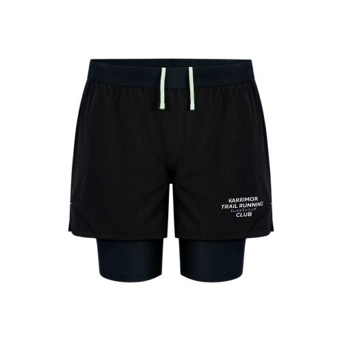 Karrimor Mens Performance 2 In 1 Running Shorts