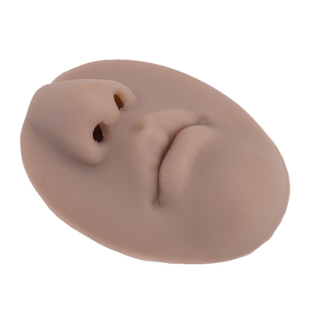5D Silicone Nose Mouth Model Soft Simulating Lip Piercing Practice Model for Jewelry Display Teaching