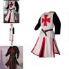 Deluxe Polyester Medieval Knight Long Sleeve Outfit Cosplay Costume