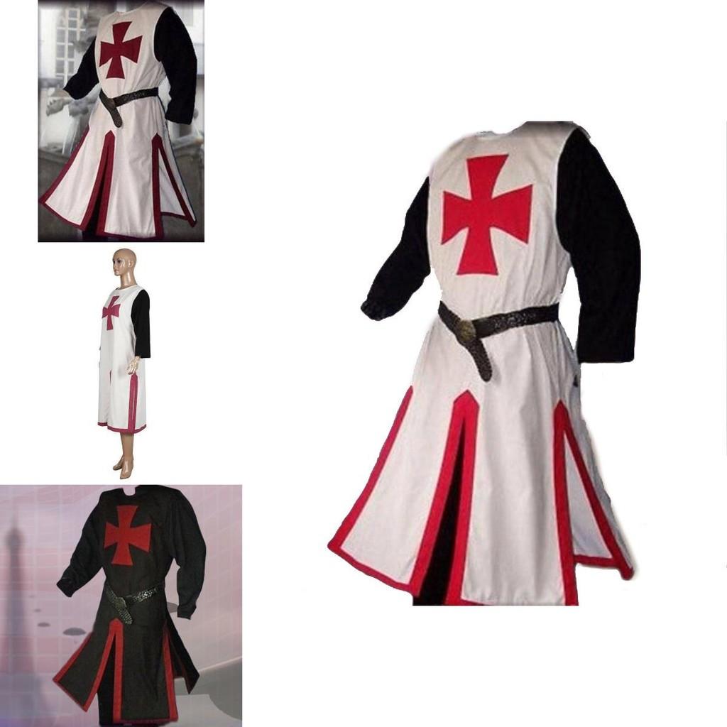 Deluxe Polyester Medieval Knight Long Sleeve Outfit Cosplay Costume