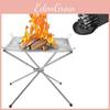 Portable Fire Pit Lightweight Folding Camping Fire Pit For Outdoor Barbecue And Heating