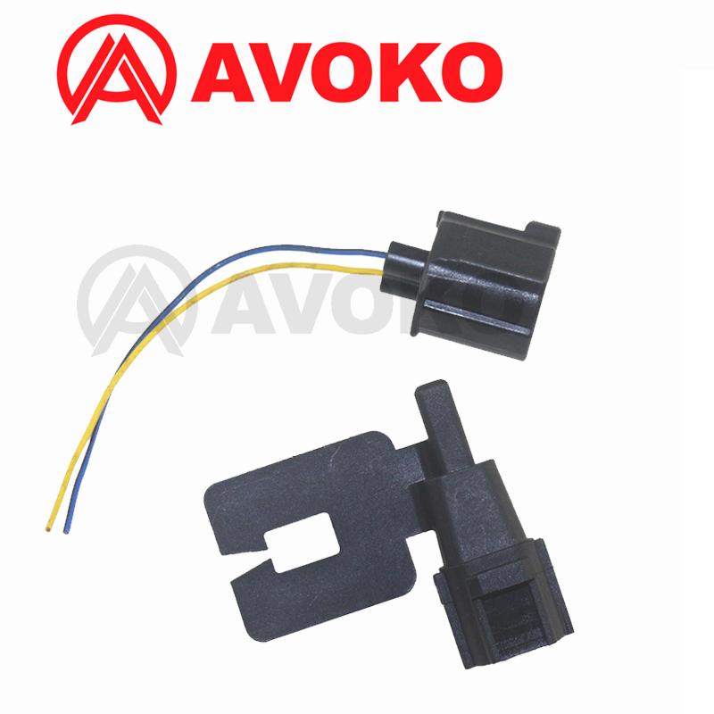 Ambient Outside Air Temperature Sensor With Connector Plug For Dodge Jeep Chrysler 300 Challenger Durango Wrangler