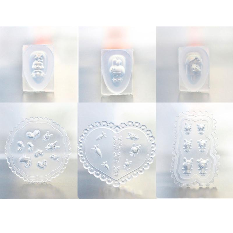 DIY 3D Silicone Nail Art Decortive Design Mold Nail Art Making Tools Mould