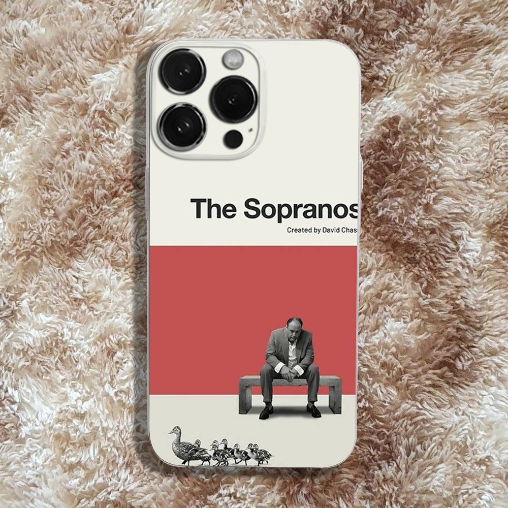 

Film The S-Sopranos Phone Case For iPhone 16,15,14,13,12,11 Pro,Max,Plus,X,XS,XR,SE4,E Mini Transparent Soft Cover iPhone13mini