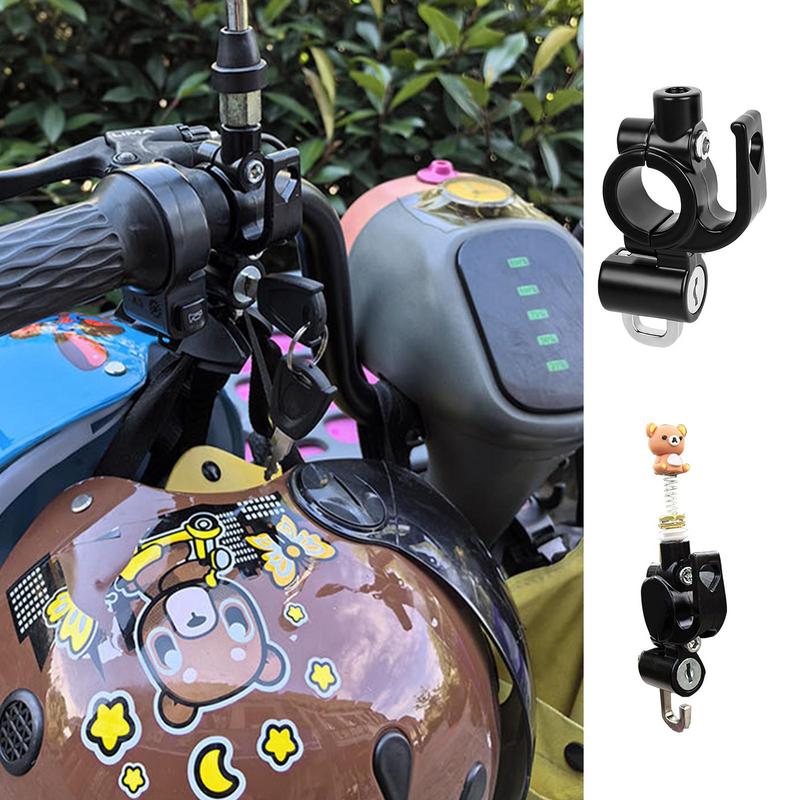 Motorcycle Anti-Theft Security Lock Anti-Theft Safety Lock Hook Luggage Hanger Riding Accessories Handlebar Installation