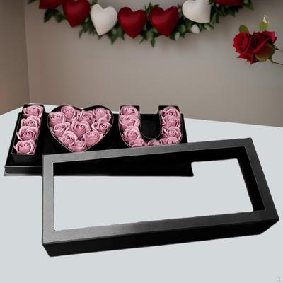 Elegant Love Letter Flower Box - DIY Gift Packaging