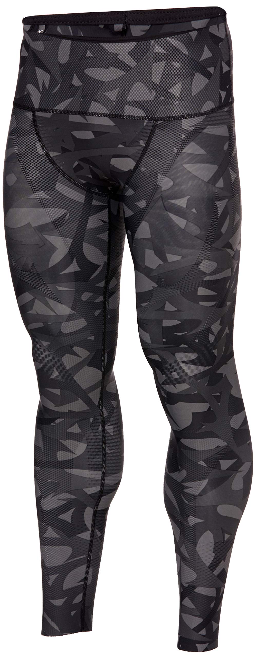 

Mizuno Biogear BG9000 Training Dynamotion UV Size S Tights, Long, Fit, Seamless, Protection, 2-Way Stretch, Men s, Black/Gray,