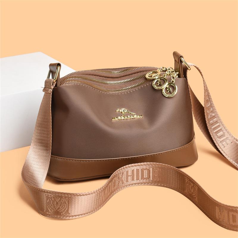 High-end Single-shoulder Bag with Large Capacity, Suitable for Middle-aged Mothers, Simple Cross-body Bag