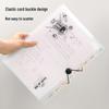 A4 Large Capacity Accordion Folder with 5 & 8 Grids - Student Test Paper & Document Organizer