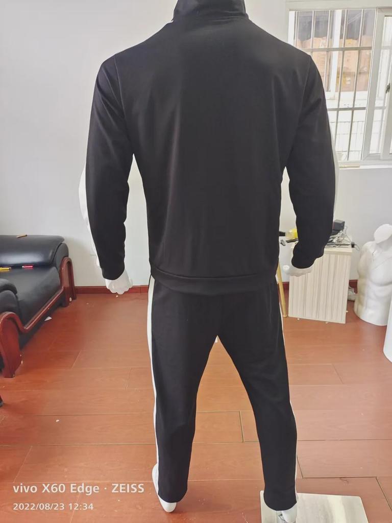 Customizable European and American Autumn/Winter Hooded Sports Suits for Young Men