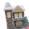 Christmas Lighted Snow House Glowing Multifunctional Desktop Table Centerpieces Statue for