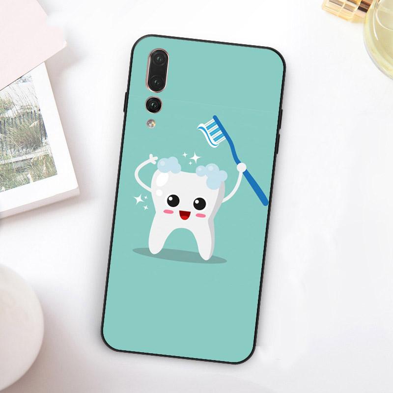 Dentist Tooth Dental Hygienist For Huawei Nova Y60 Y70 Y90 Y72 Y73 Y61 Y91 7i 8i 11i 12i 12s 9 10 SE P20 P30 P40 Lite Case
