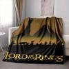 1pc Lord of the Rings Blanket Lightweight Flannel Throw For Sofa, Bed, Travel, Livingroom, Office, Couch, Chair, And Bed