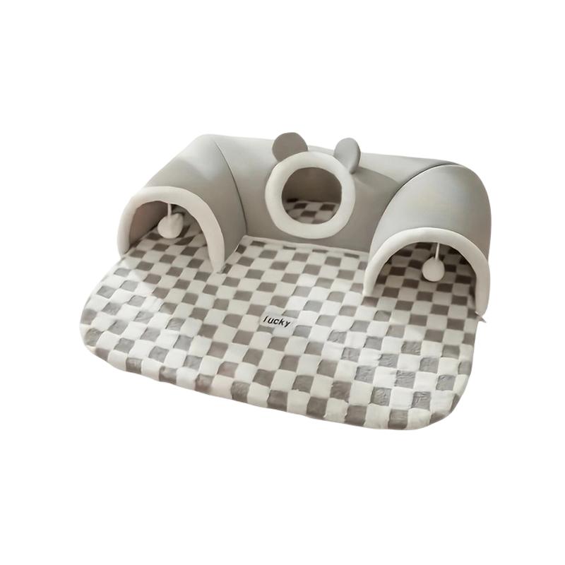Tunnel Bed Foldable for All - Indoor and Play Tunnel for Cats