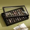 1Set Ring Holder Display Tray Jewelry Organizer Stands for Selling Rings Earrings Show